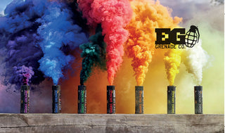 Buy colour smoke bombs by EG Grenade Co. Canada 